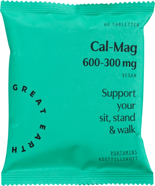 Great Earth Cal-Mag 600-300 mg 60 tab Refill