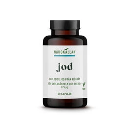Närokällan Jod Ekologisk 90 kapslar