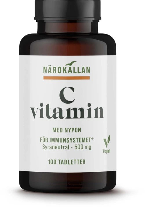 Närokällan C-vitamin 500 mg 100 tabletter 100 stk