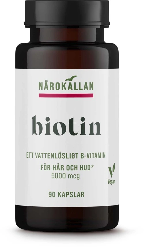 Närokällan Biotin 5000 mcg 90 stk
