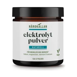 Närokällan Elektrolytpulver Naturell 134 g