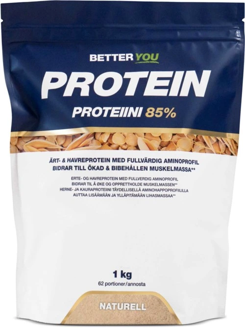 Better You Ärt och havreprotein Naturell 1000 g