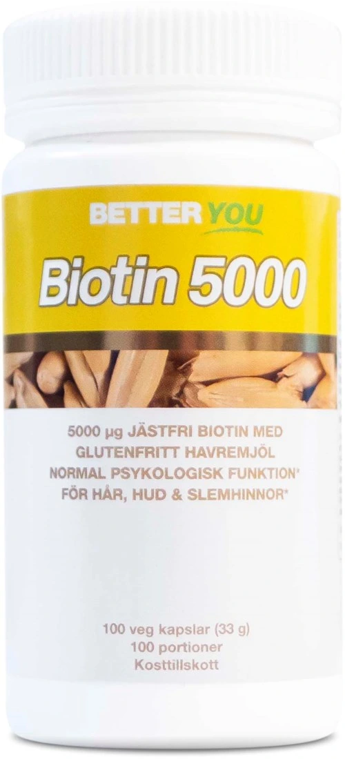 Better You Biotin 5000 100 stk