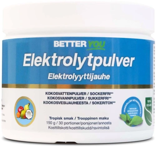 Better You Elektrolytpulver Tropisk 150 g