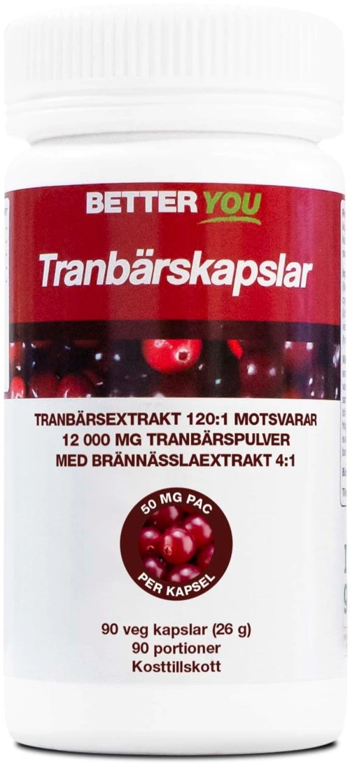 Better You Tranbärskapslar 90 kaps 90 stk