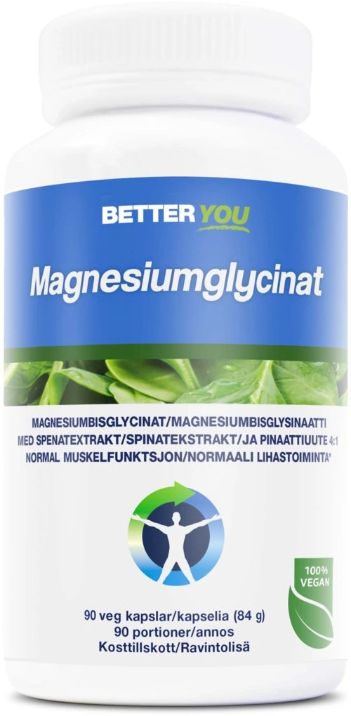Better You Magnesiumglycinat 90 stk