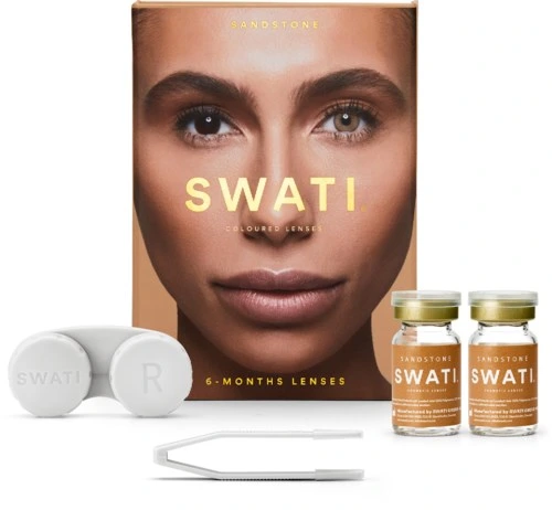 SWATI Cosmetics 6 Month Lenses Sandstone
