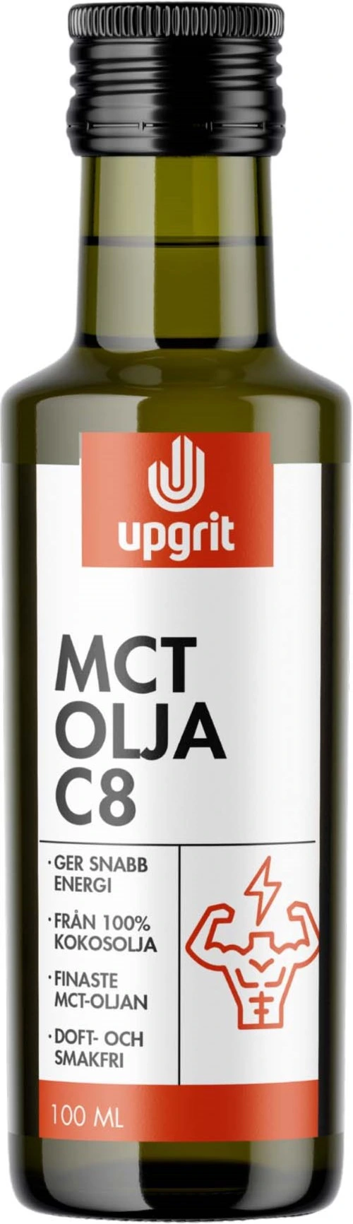 Upgrit C8 MCT-olja 100 ml
