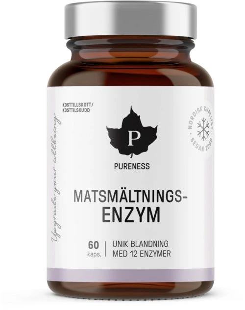 Pureness Matsmältningsenzym 60 stk