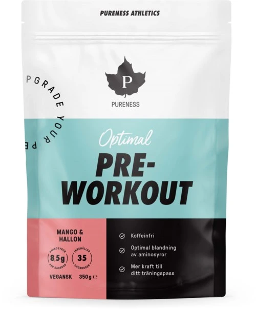 Pureness Athletics Optimal Pre-Workout Mango & Hallon 350 g