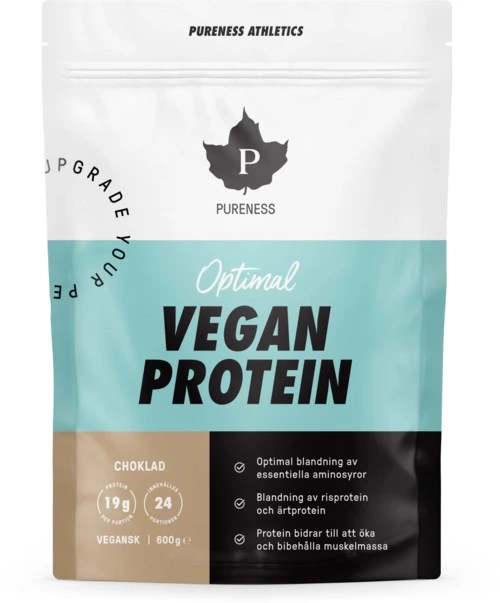 Pureness Athletics Optimal Vegan Protein Choklad 600 g