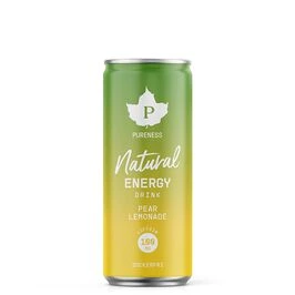 Natural Energidrikk 330 ml Pære Lemonade