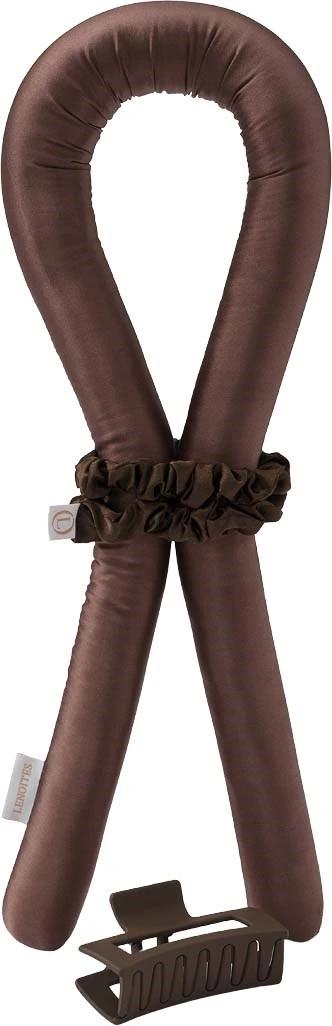 Lenoites Heatless Curls in Mulberry Silk Medium Brown