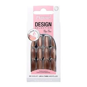Depend Design Selection Royal Greige Short Coffin - 24 stk.
