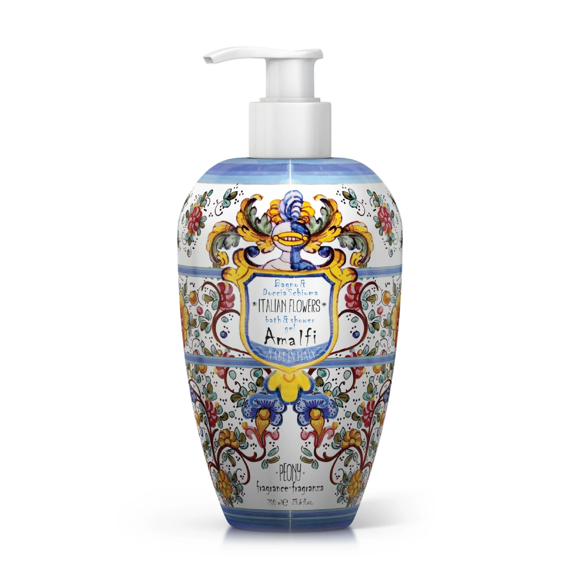 Rudy Profumi Bath & Shower Gel Amalfi Peony, 700 ml