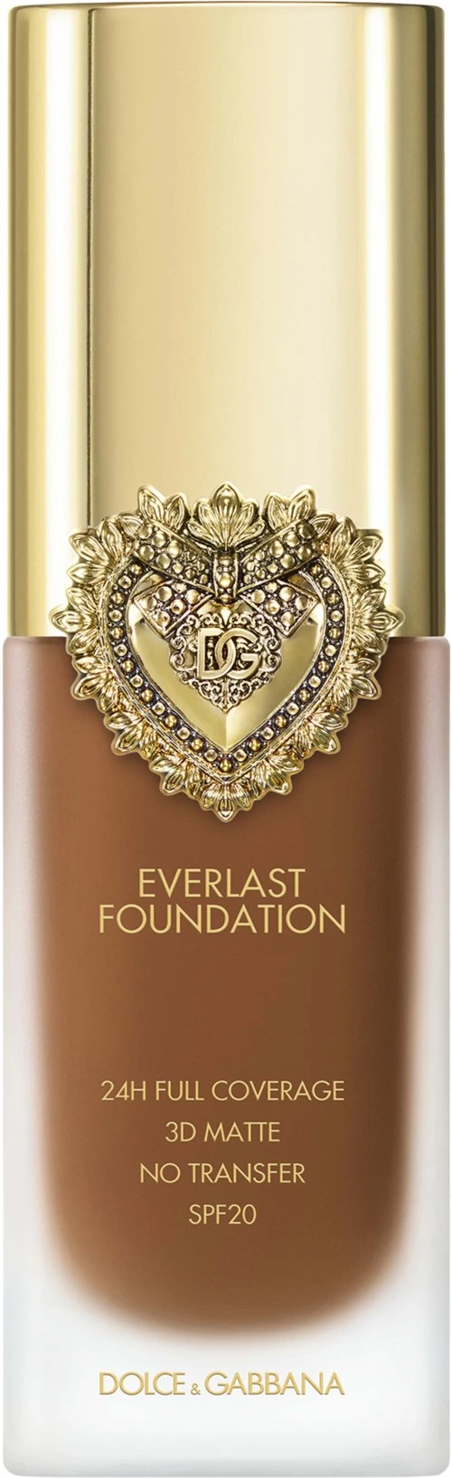Dolce & Gabbana Flawless Everlast Foundation 24H Full Coverage 3D Matte No Transfer SPF53 34W Deep