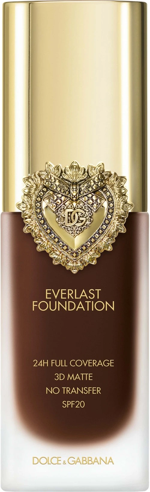 Dolce & Gabbana Flawless Everlast Foundation 24H Full Coverage 3D Matte No Transfer SPF59 40C Deep