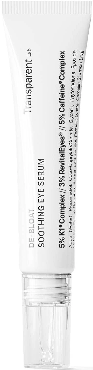 NICHE BEAUTY LAB Transparent Lab De-Bloat Soothing Eye Serum 15 ml