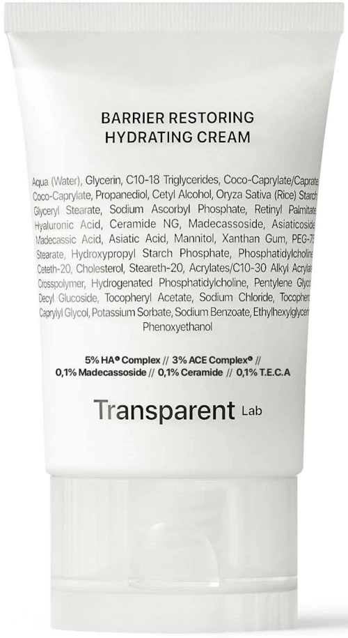 NICHE BEAUTY LAB Transparent Lab Barrier Restoring Hydrating Cream 50 ml