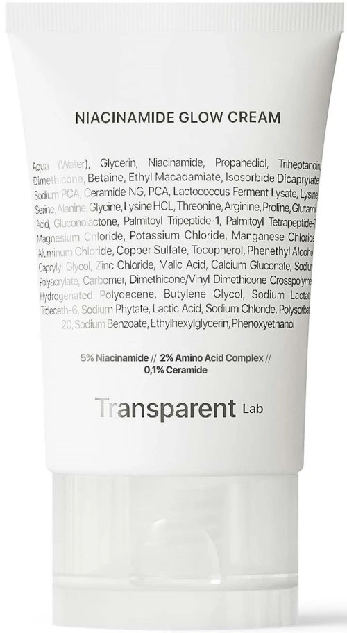 NICHE BEAUTY LAB Transparent Lab Niacinamide Glow Cream 50 ml