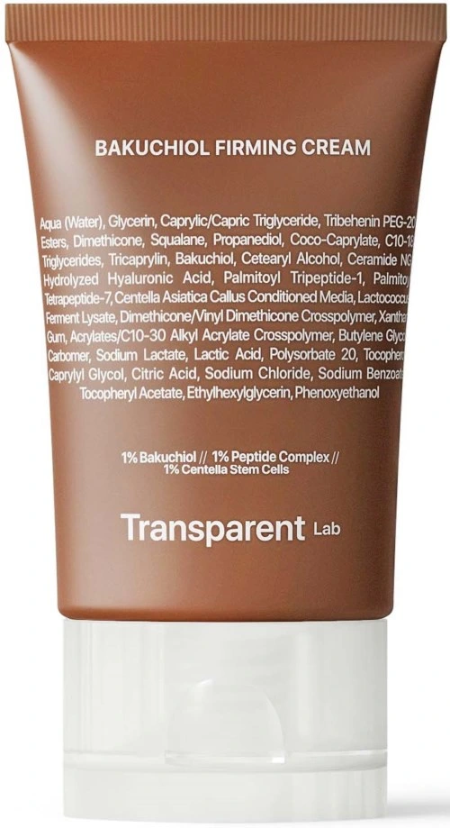 NICHE BEAUTY LAB Transparent Lab Bakuchiol Firming Cream 50 ml