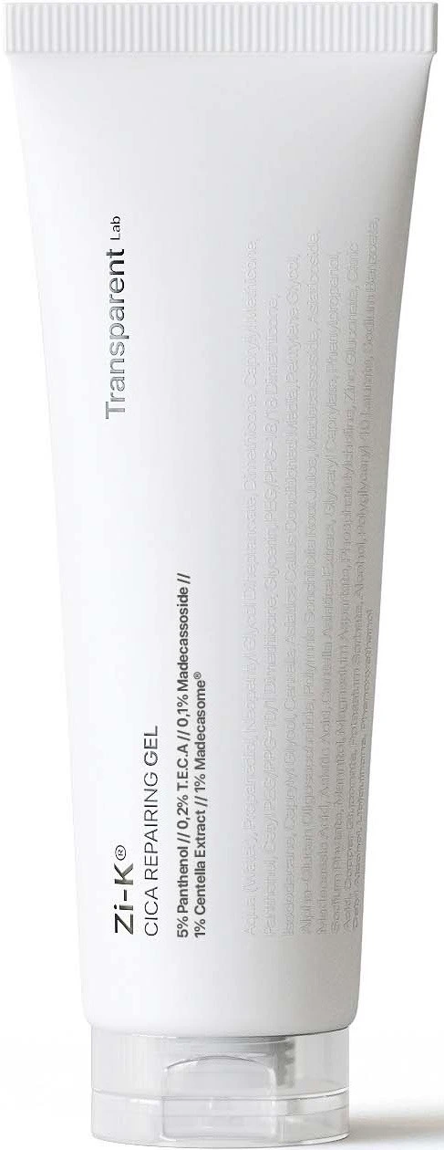 NICHE BEAUTY LAB Transparent Lab Zi-K Cica Repairing Gel 100 ml