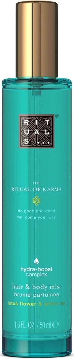 Rituals The Ritual of Karma Hair & Body Mist - Delikat søtt -Lotus og Hvit te 50 ml