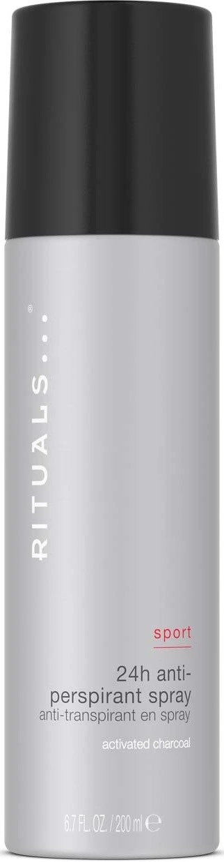 Rituals Sport 24h Anti-Perspirant Spray - Forfriskende - Kull og myntekompleks 200 ml