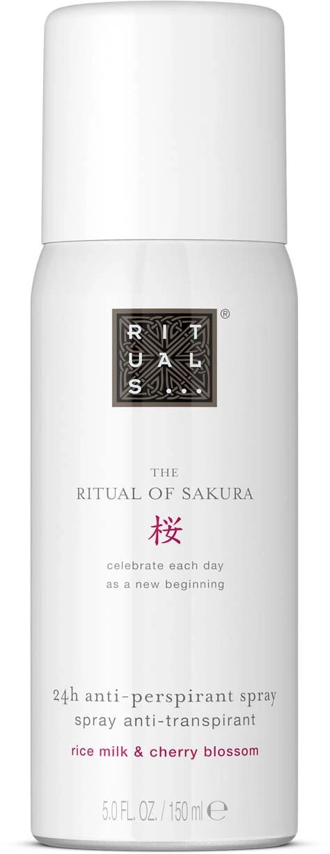 Rituals The Ritual of Sakura Anti-Perspirant Spray - Floral - Kirsebærblomst & Rismelk 150 ml