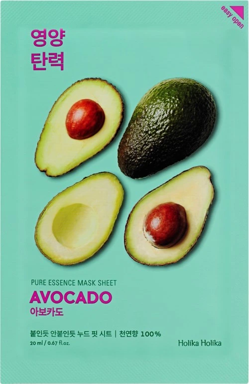 Holika Holika Pure Essence Mask Sheet Avocado 20 ml