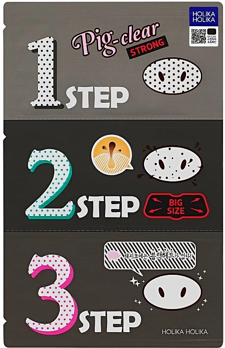 Holika Holika Pig Clear Blackhead 3-Step Kit (Strong) 9 g