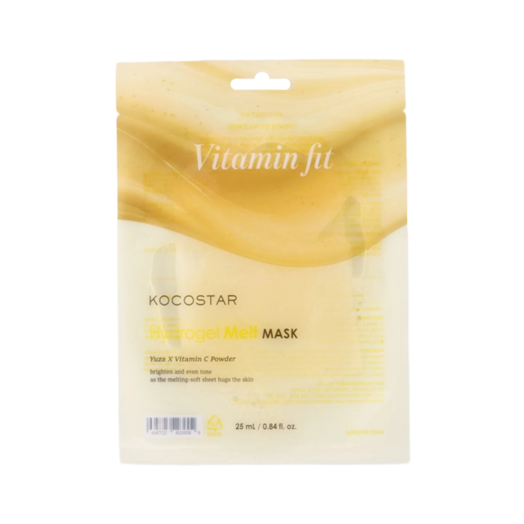 KOCOSTAR Hydrogel Melt Mask Vitamin Fit 25 ml