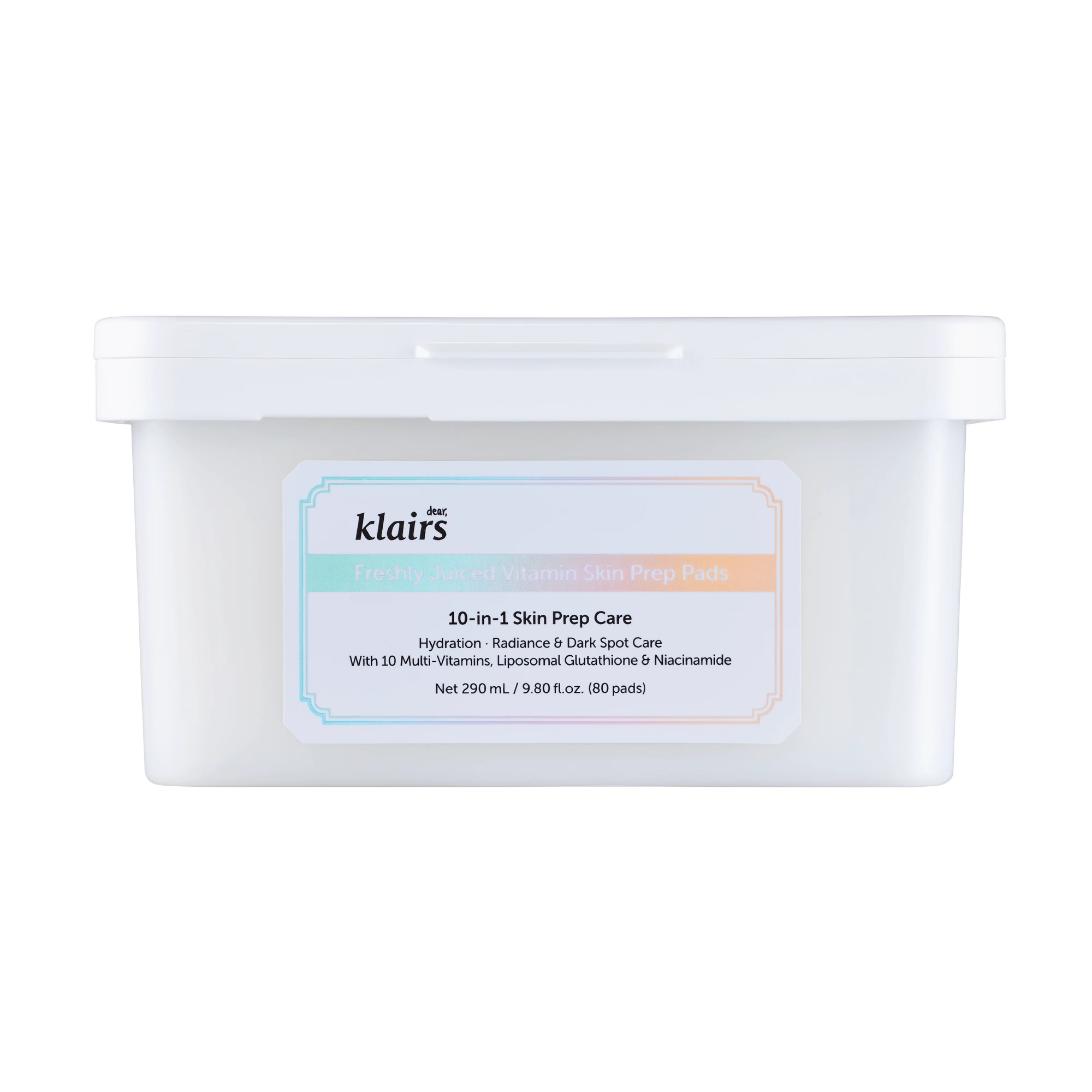 Klairs Freshly Juiced Vitamin Skin Prep Pads, 80 stk.