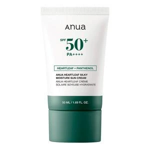 Anua Heartleaf Silky Moisture Sun Cream SPF50+ PA++++ - 50 ml.