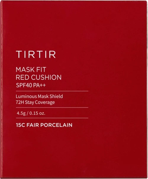 TIRTIR Mask Fit Red Mini Cushion 15C Fair Porcelain