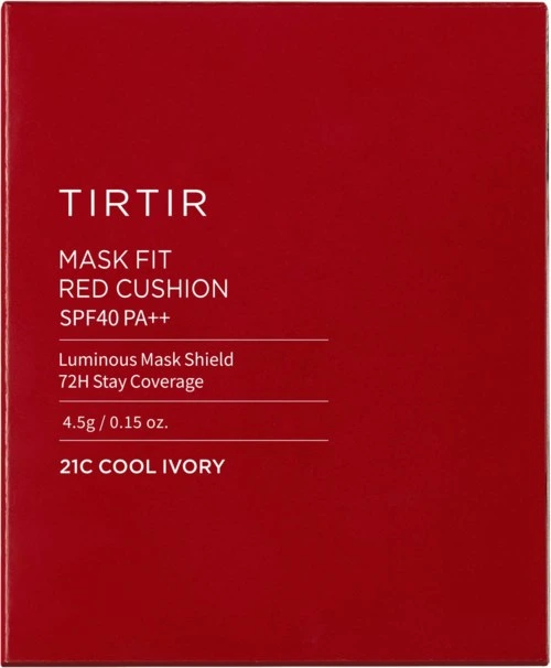TIRTIR Mask Fit Red Mini Cushion 21C Cool Ivory