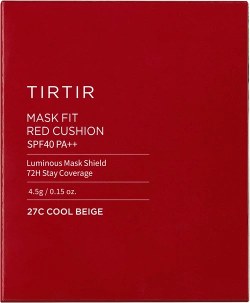 TIRTIR Mask Fit Red Mini Cushion 27C Cool Beige