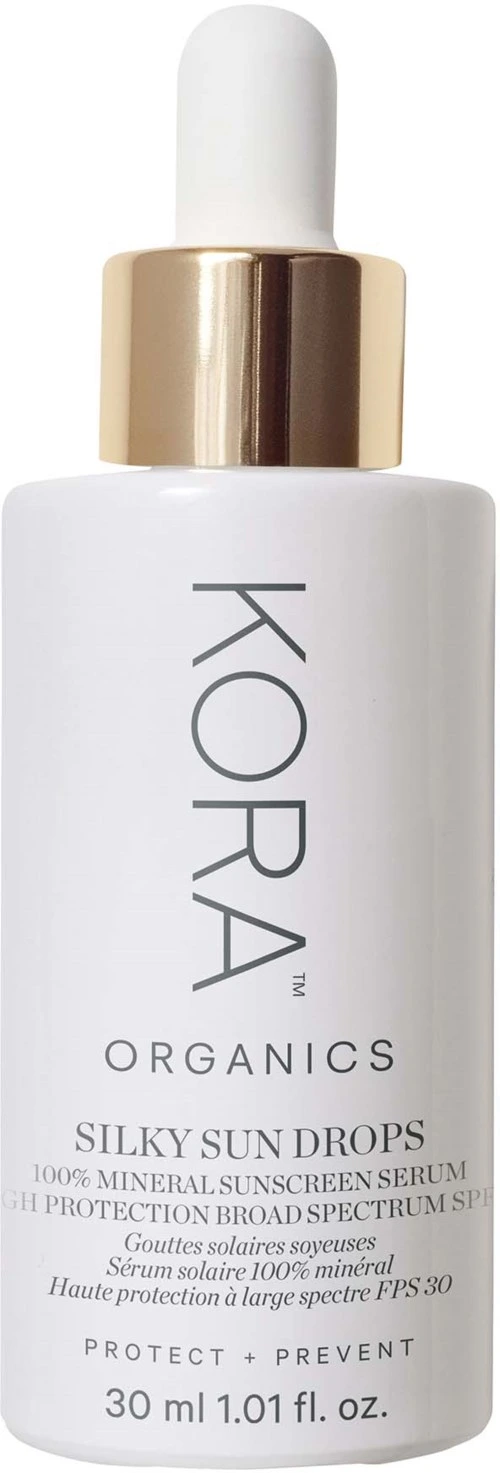 KORA Organics Silky Sun Drops 100% Mineral Sunscreen Serum 30 ml