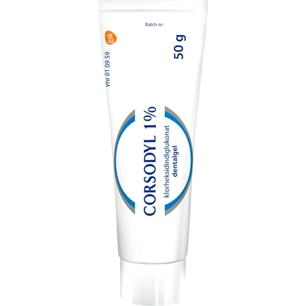 Corsodyl dentalgel 1 %