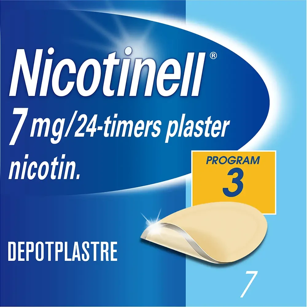 Nicotinell depotplaster 7 mg/24 timer