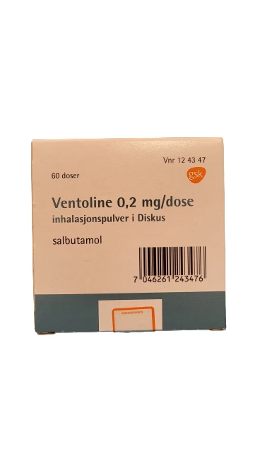 Ventoline inh pulv, disp 0,2 mg/dose