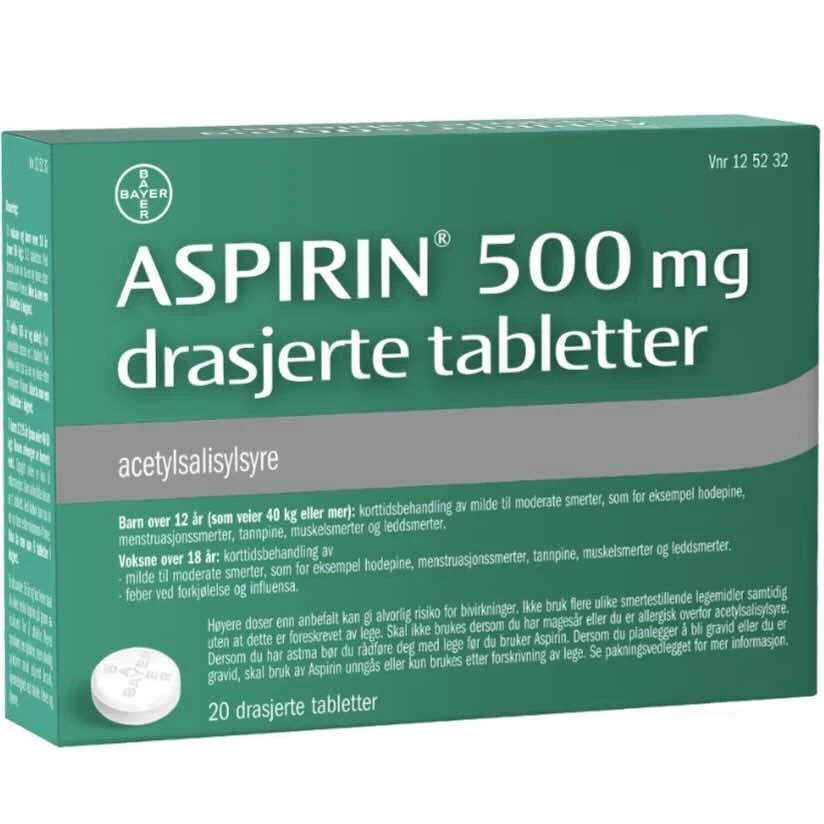 Aspirin tab 500 mg