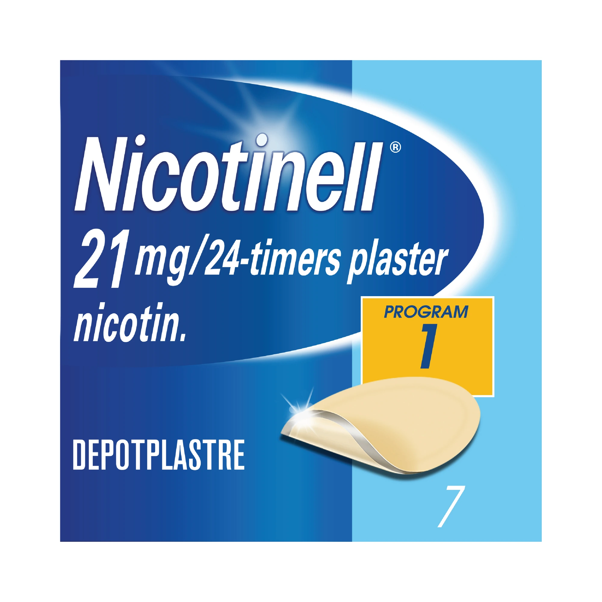 Nicotinell depotplaster 21 mg/24 timer