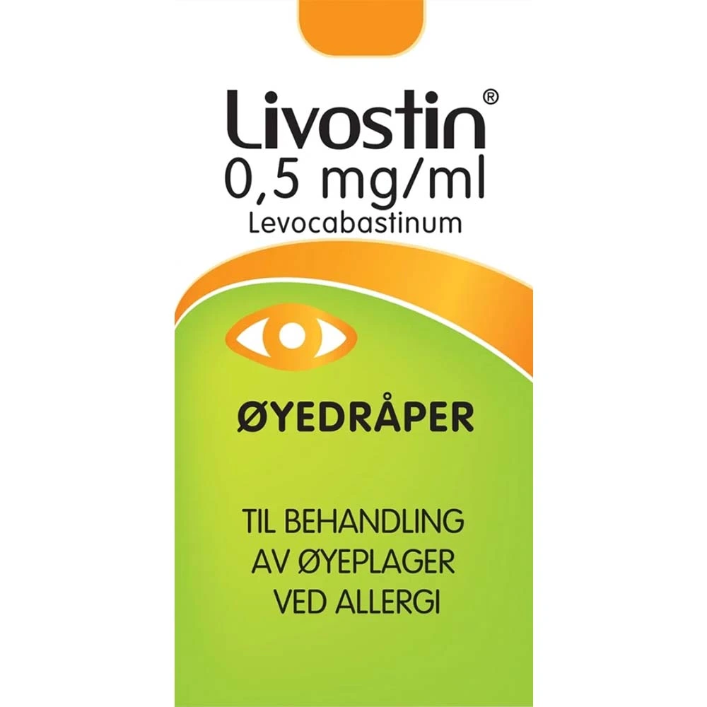 Livostin øyedr, susp 0,5 mg/ml
