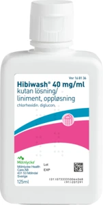 Hibiwash liniment, oppl 40 mg/ml