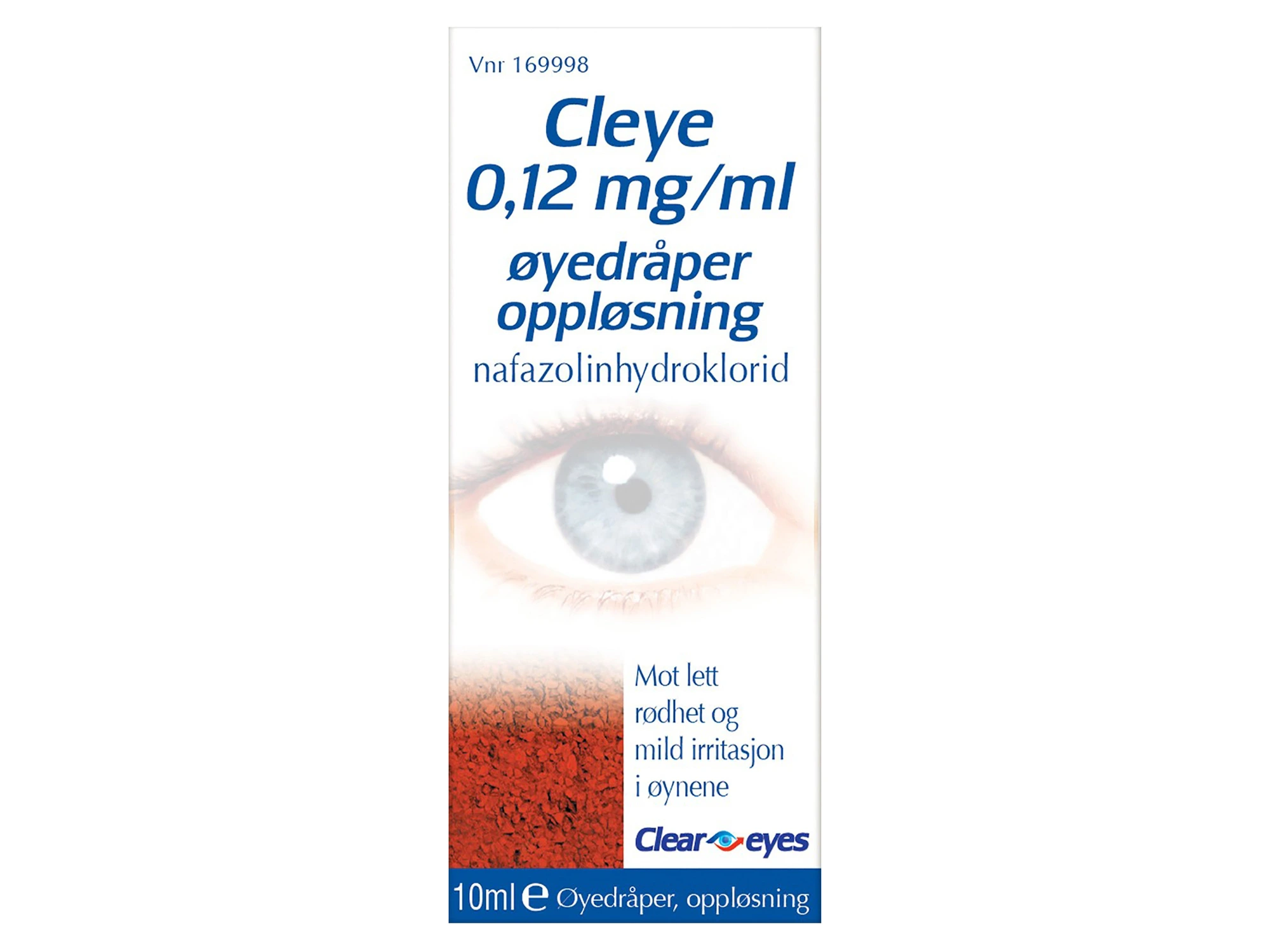 Cleye øyedr, oppl 0,12 mg/ml