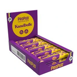 12 x ProPud Protein Bar, 55 g, Kanelbulle