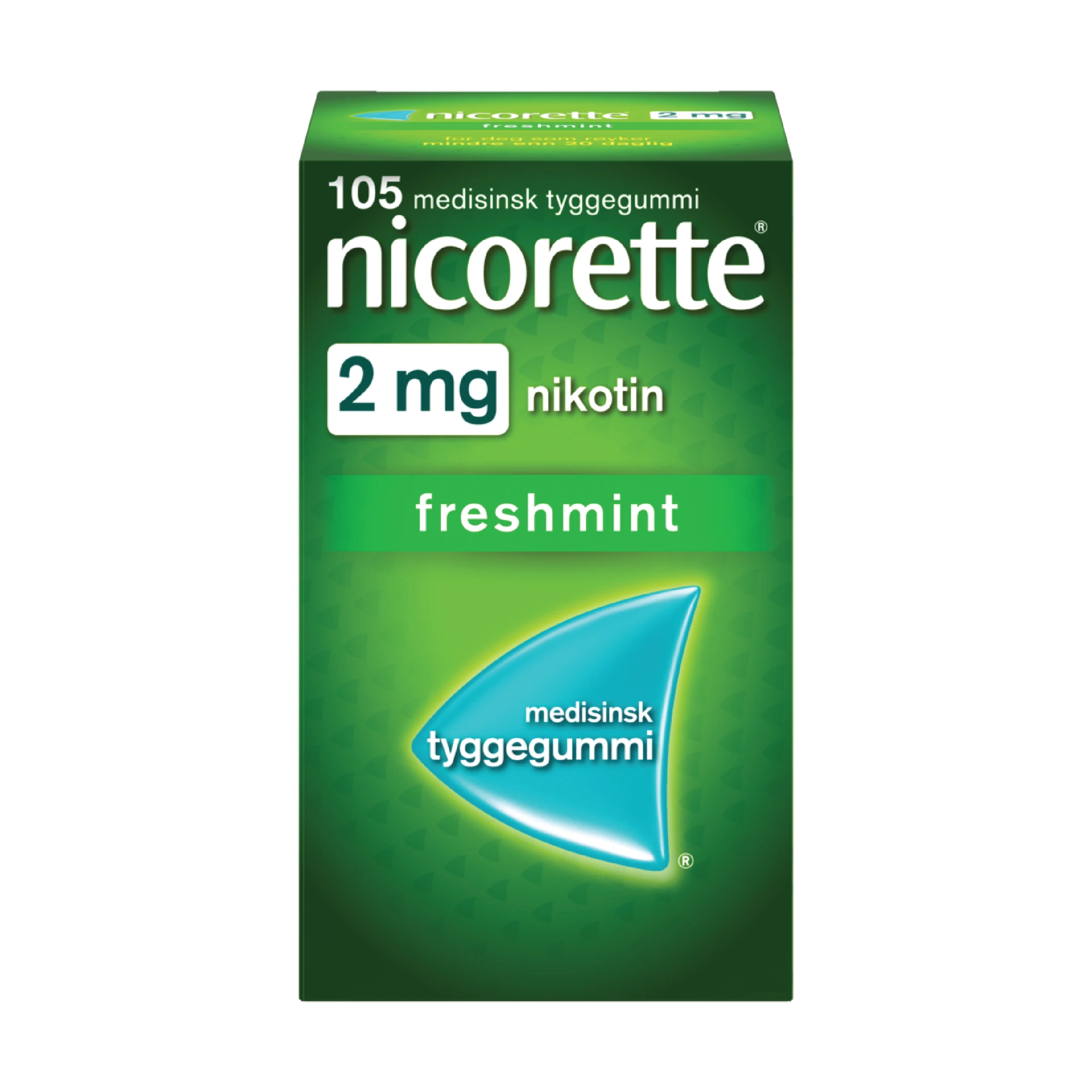 Nicorette Freshmint medisinsk tyggegummi 2 mg