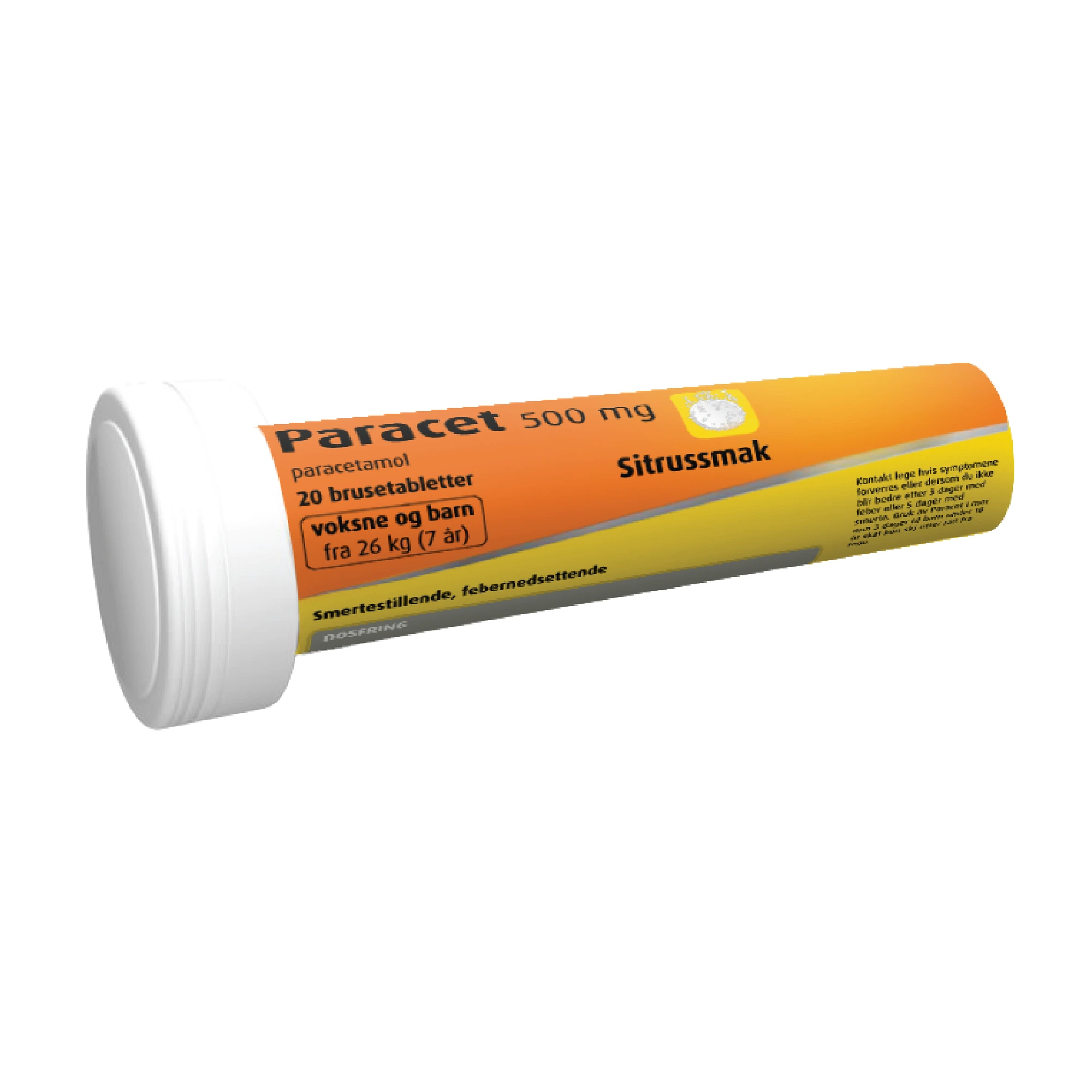 Paracet brusetab 500 mg