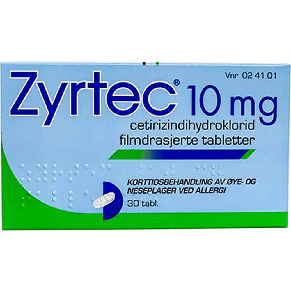 Zyrtec tab 10 mg